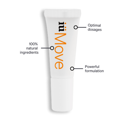 Solute tube, joint health supplement iüMove from iüLabs, optimal dosages, powerful formulations and 100% natural ingredients
